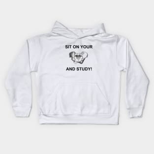 Pelvis study buddy Kids Hoodie